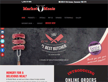Tablet Screenshot of marketmeats.com